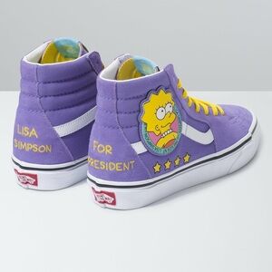 The Simpsons Vans- Lisa 4 President Women’s Size 8